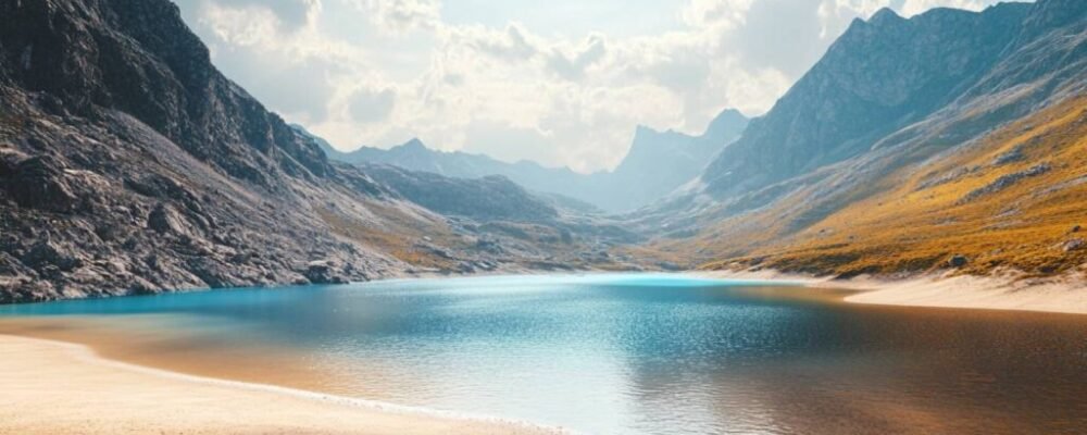 Coolcation destination in Norway with scenic fjords and misty mountains