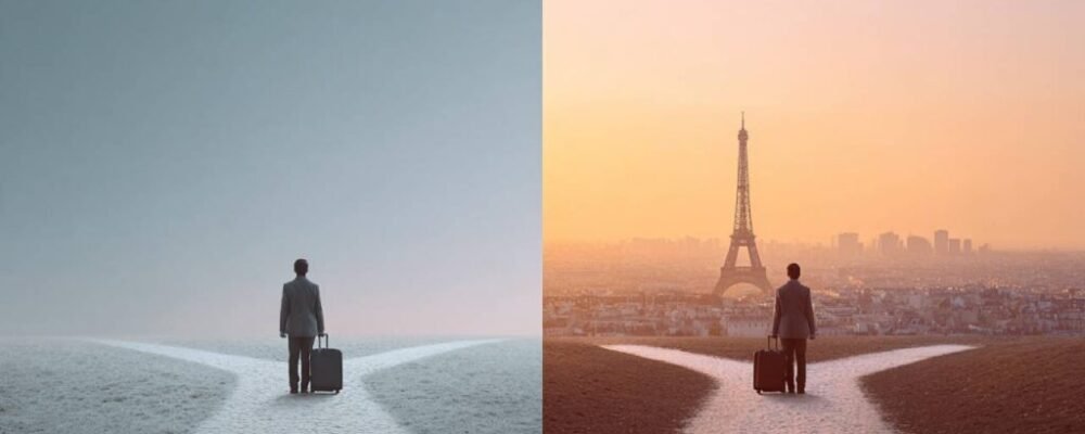 Montreal street as a travel dupe for Paris