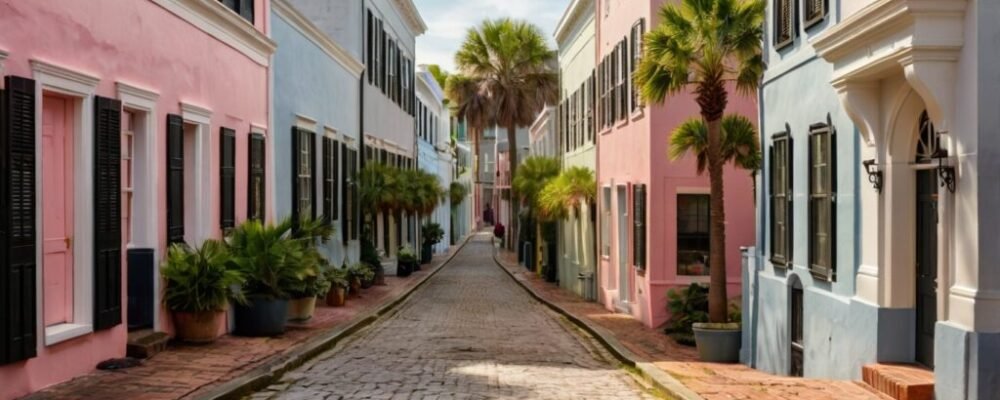 Historic houses in Charleston, perfect for Southern weekend getaways