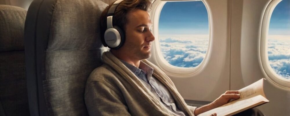 long flight hacks for entertainment and productivity on airplane