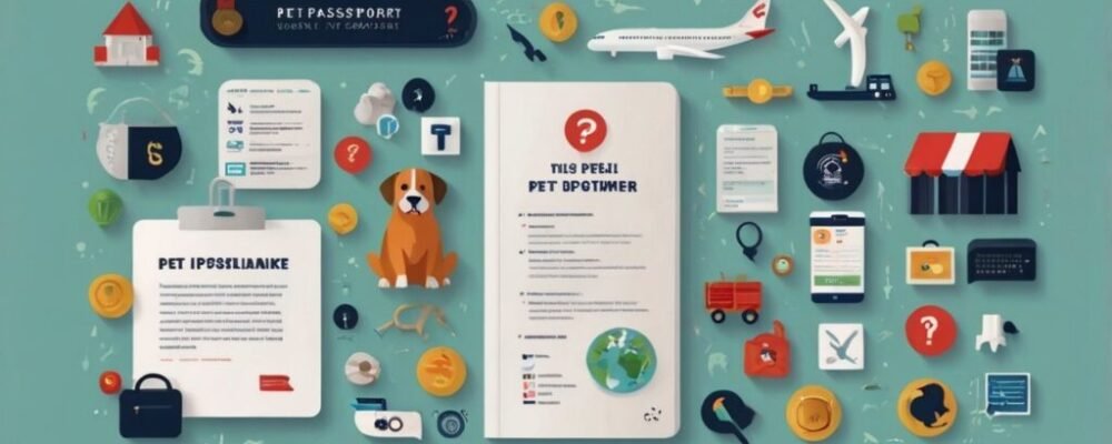 Dog getting checked by USDA-accredited vet for pet travel