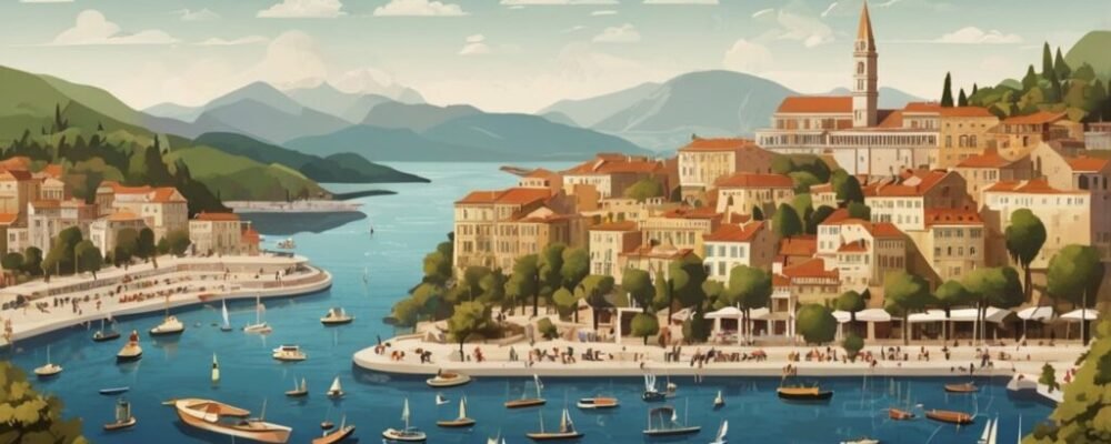 overtourism explained with crowded city scenes and tourism pressure